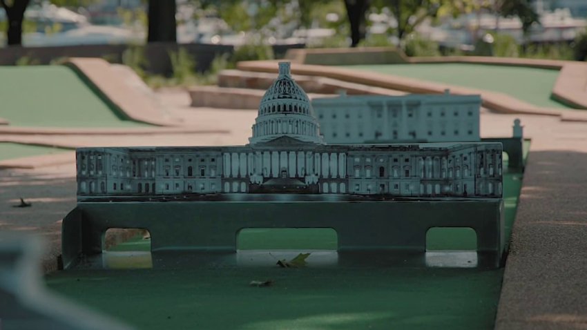 The Miniature Golf Course at East Potomac Golf Links