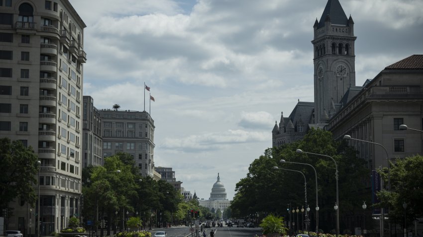 The U.S. Capitol is seen as daily life continues in Washington D.C., United States on September 2, 2024. (Photo by Celal Gunes/Anadolu via Getty Images)