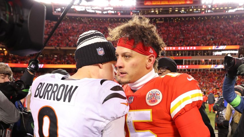 Patrick Mahomes and Joe Burrow